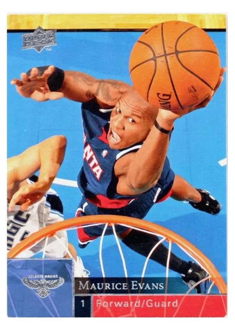 2009 Upper Deck Maurice Evans #6 card