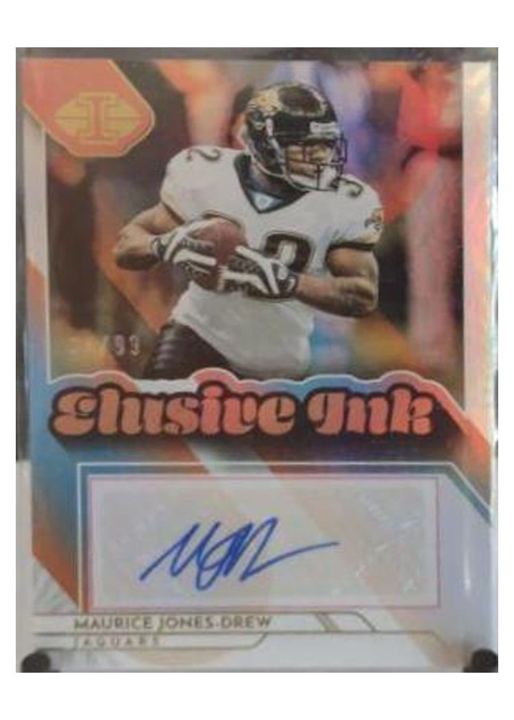 2022 Panini Illusions Elusive Ink Maurice Jones-Drew #EI-MJD card