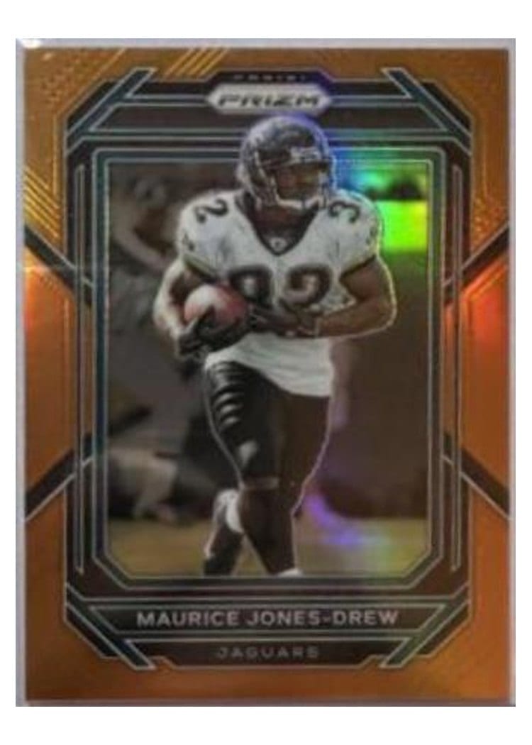 2022 Panini Prizm Base Set Maurice Jones-Drew Orange #138 card