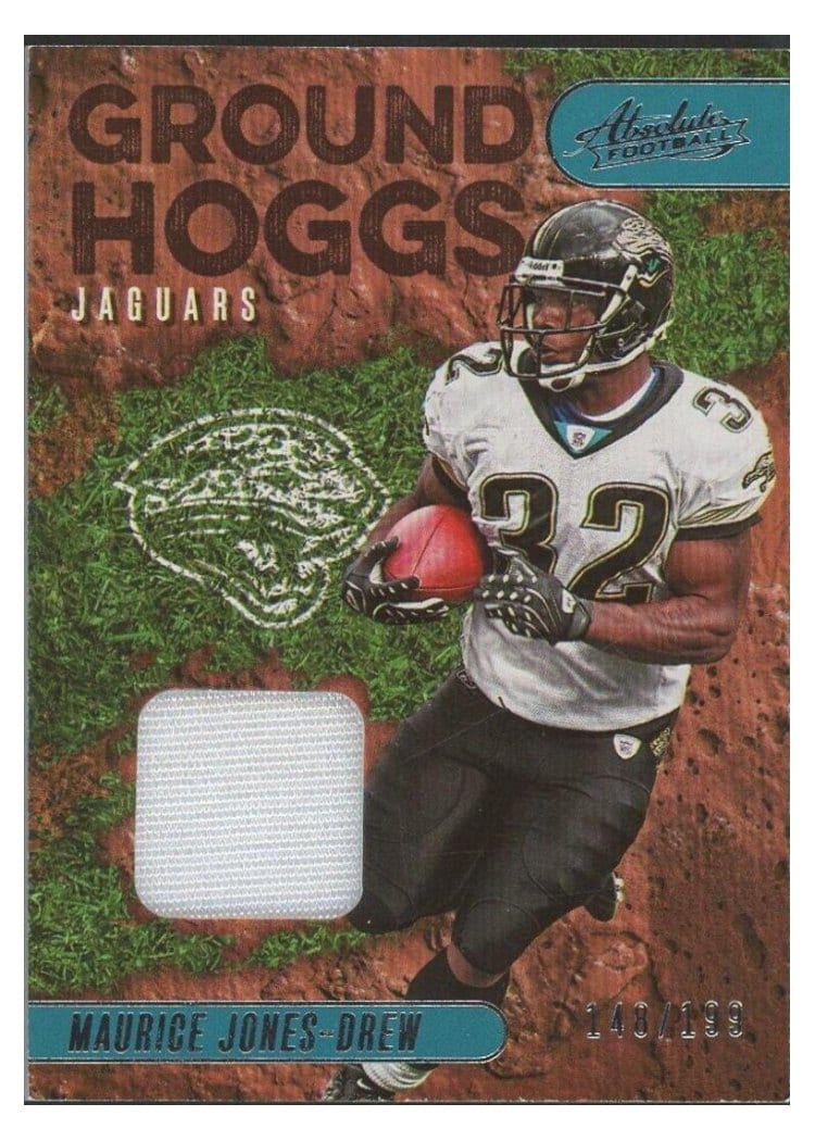 2023 Panini Absolute Ground Hoggs Materials Maurice Jones-Drew #GH-22 card