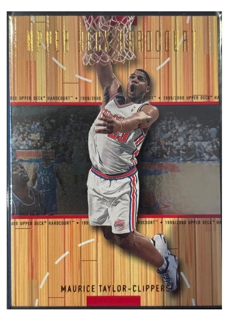1999 Upper Deck Hardcourt Maurice Taylor #23 card