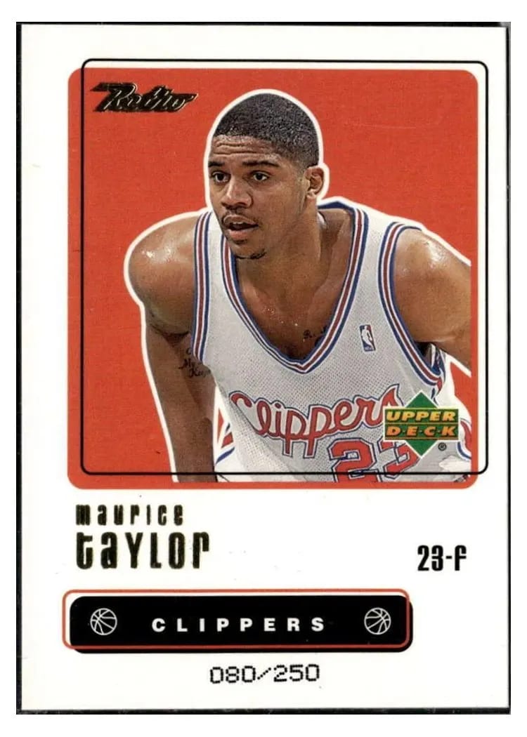 1999 Upper Deck Retro Maurice Taylor Gold #5