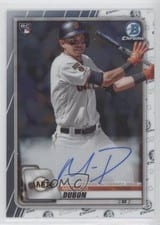 2020 Bowman Chrome Rookie Autographs Mauricio Dubon #CRA-MD card