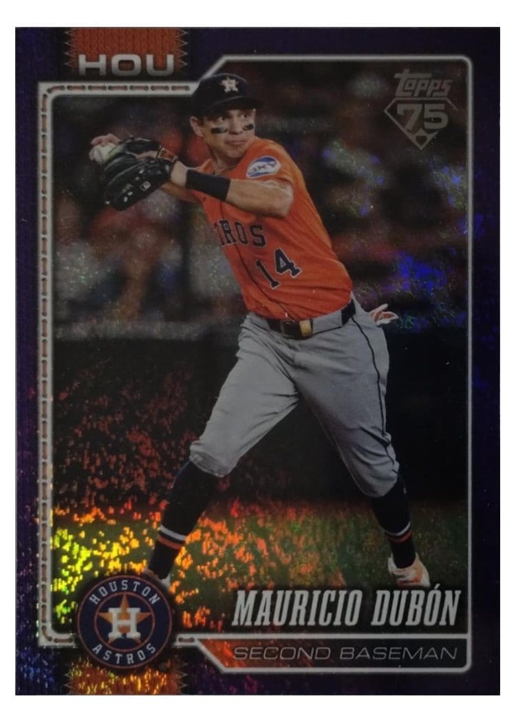 2026 Topps Base Set Mauricio Dubón #191 card