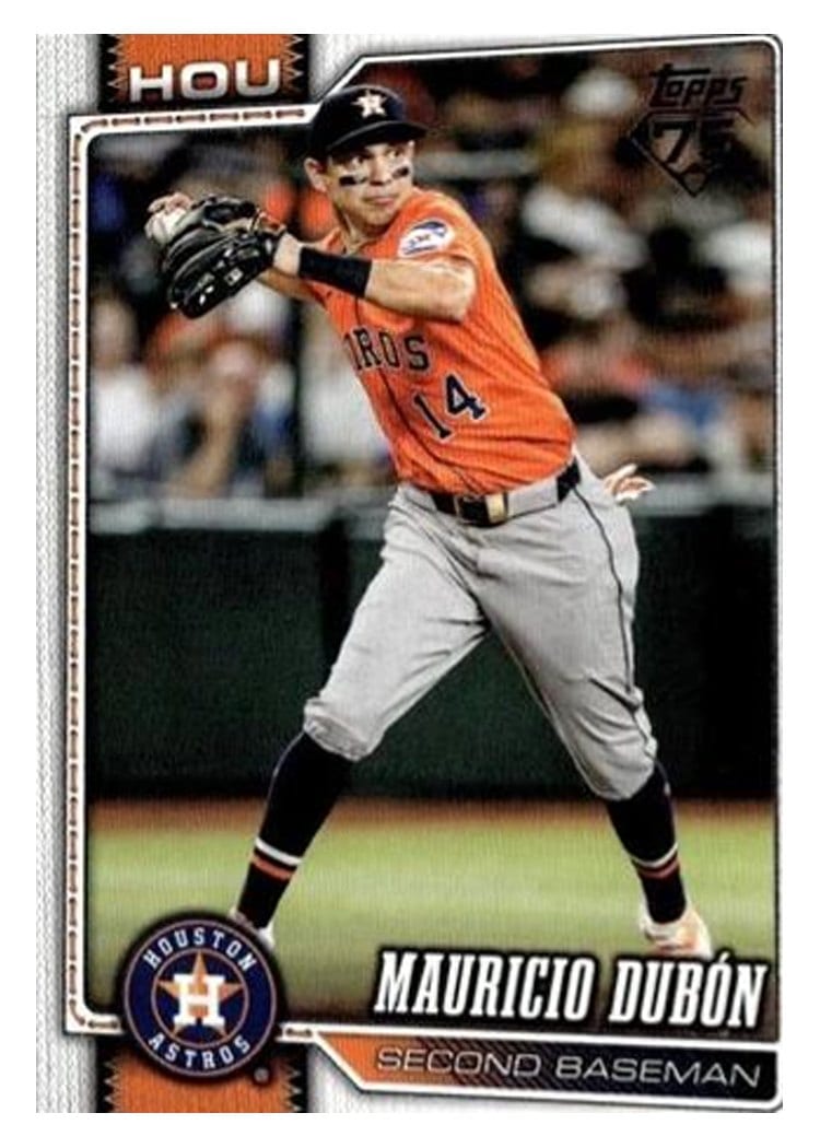 2026 Topps Base Set Mauricio Dubón #191 card