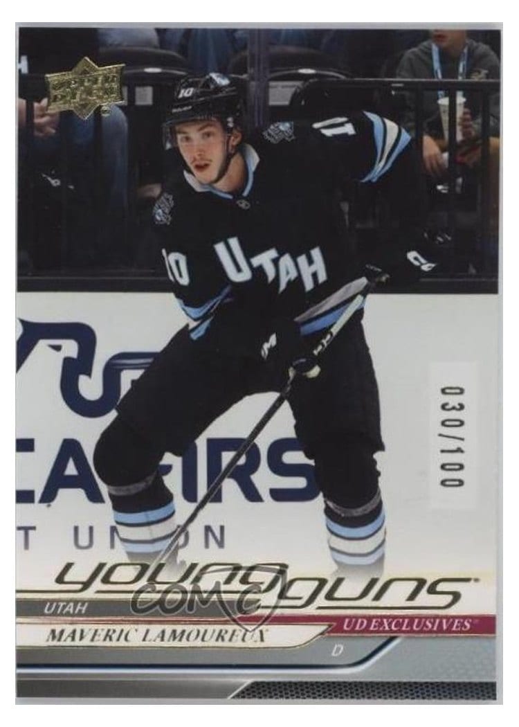 2024-25 Upper Deck Base Set Maveric Lamoureux #487 card