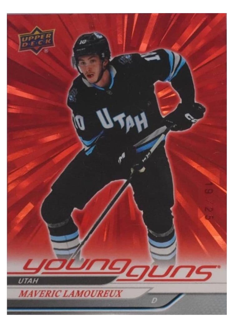 2024-25 Upper Deck Base Set Maveric Lamoureux #487 card