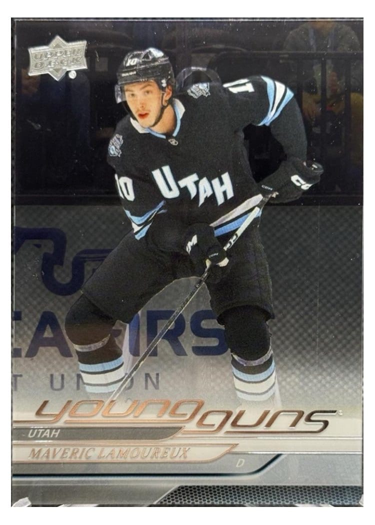 2024-25 Upper Deck Base Set Maveric Lamoureux #487 card