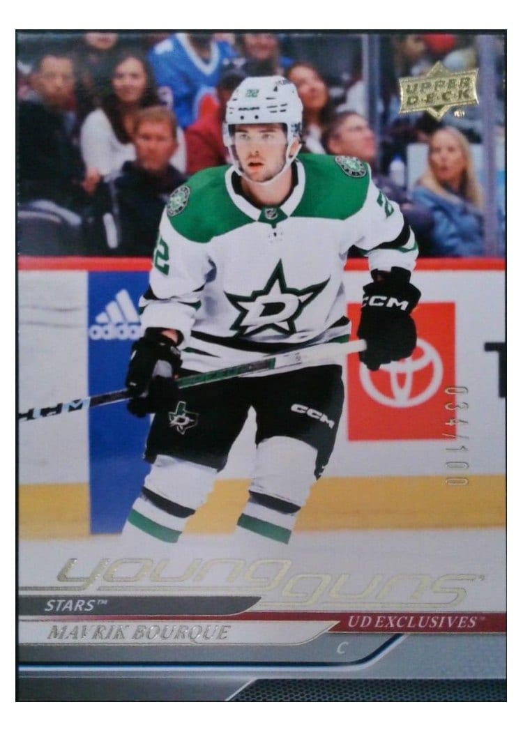 2024-25 Upper Deck Base Set Mavrik Bourque #215 card
