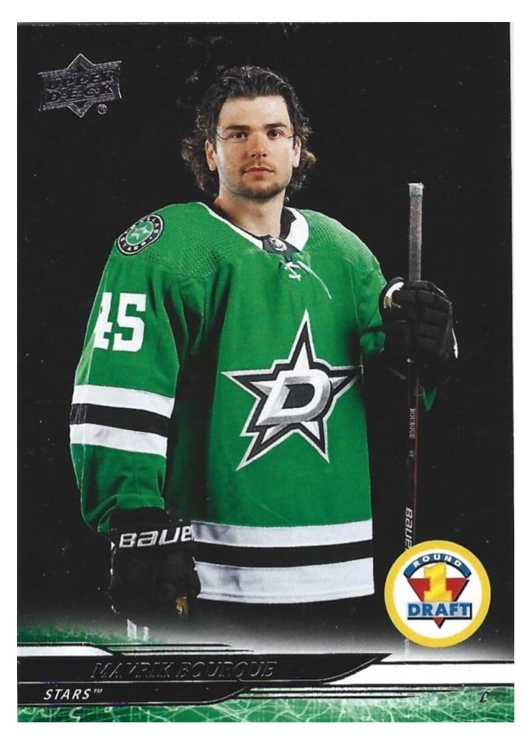 2024-25 Upper Deck Base Set Mavrik Bourque #741 card