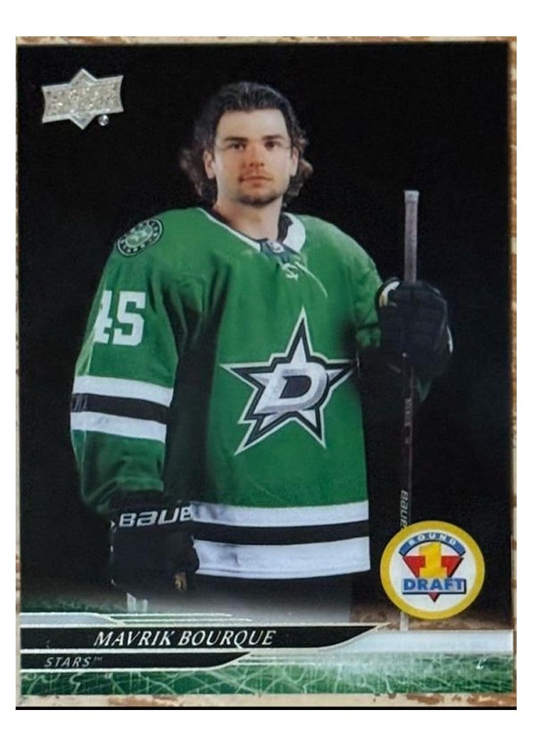 2024-25 Upper Deck Base Set Mavrik Bourque #741 card