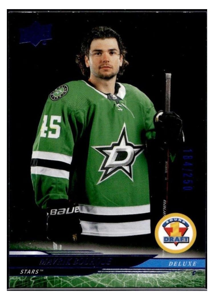 2024-25 Upper Deck Base Set Mavrik Bourque #741 card