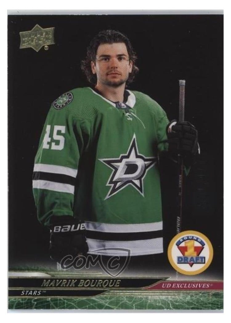 2024-25 Upper Deck Base Set Mavrik Bourque #741 card