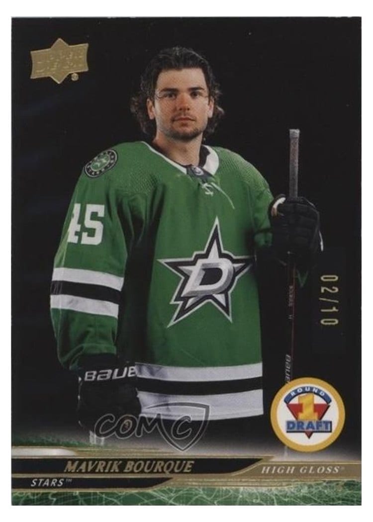 2024-25 Upper Deck Base Set Mavrik Bourque #741 card