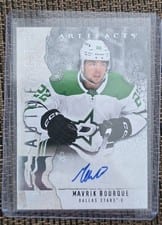 2025-26 Upper Deck Artifacts Autofacts Mavrik Bourque #AF-MB card