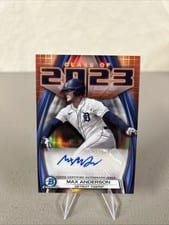 2023 Bowman Draft Class of 2023 Autographs Max Anderson #23A-MA card