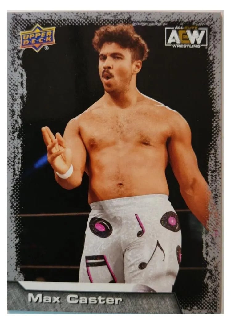 2022 Upper Deck AEW Max Caster #7 card