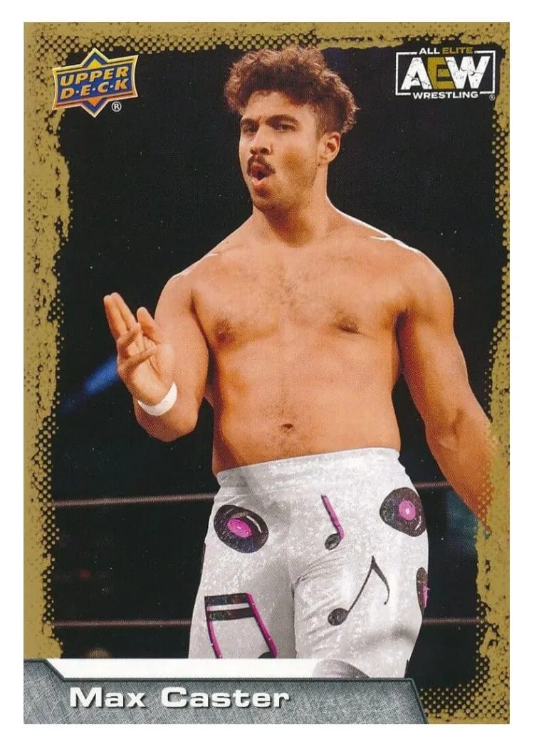 2022 Upper Deck AEW Max Caster #7 card