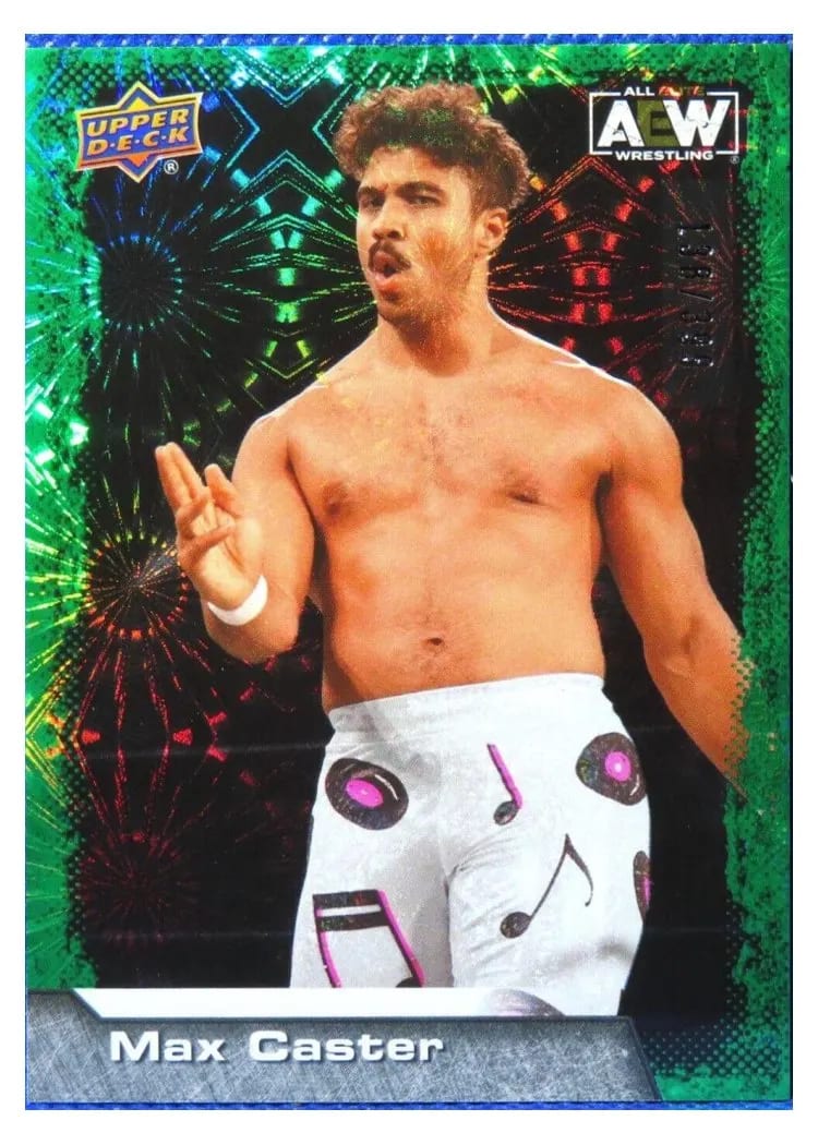 2022 Upper Deck AEW Max Caster #7 card