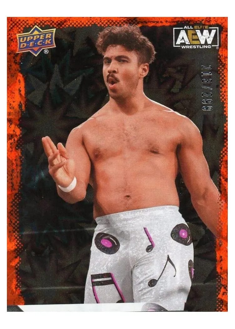 2022 Upper Deck AEW Max Caster #7 card