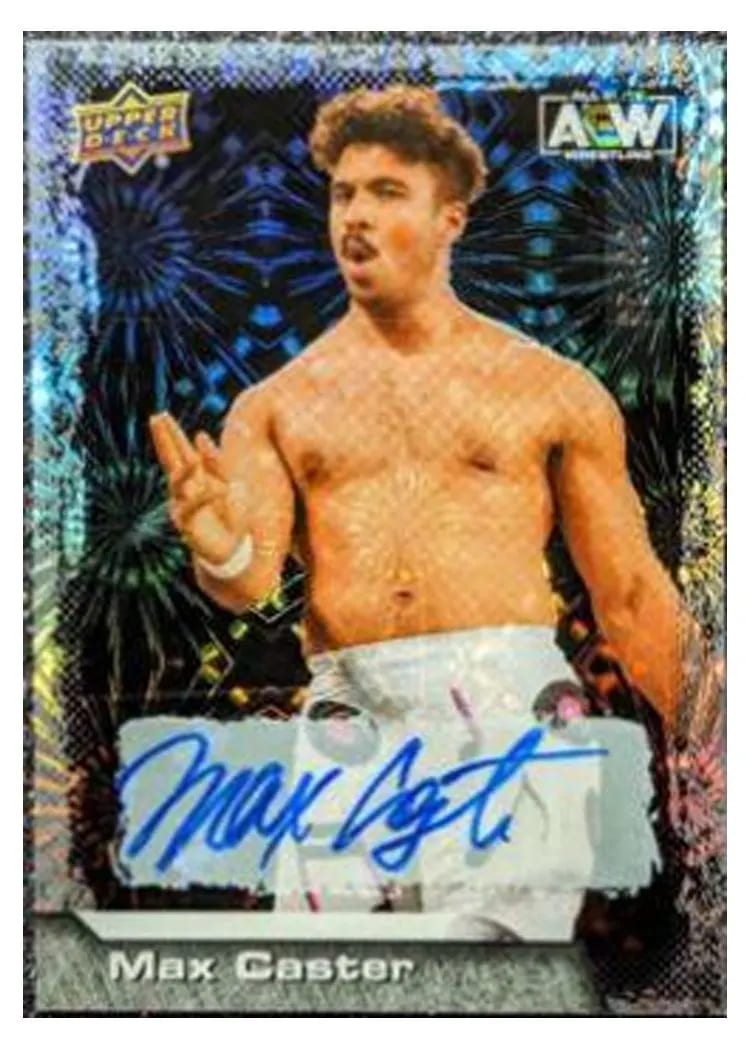 2022 Upper Deck AEW Max Caster #7 card