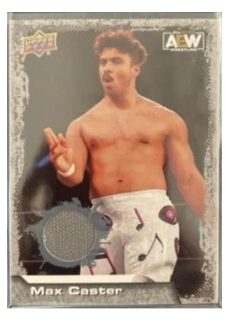 2022 Upper Deck AEW Max Caster #7 card