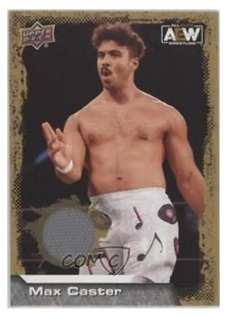 2022 Upper Deck AEW Max Caster #7 card