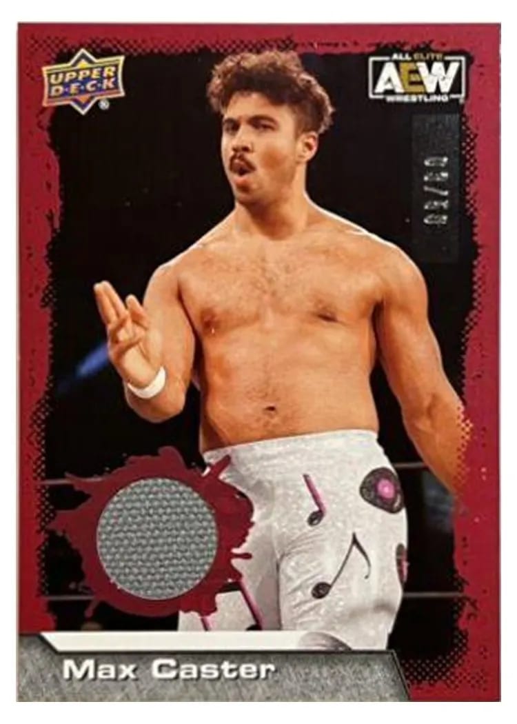 2022 Upper Deck AEW Max Caster #7 card