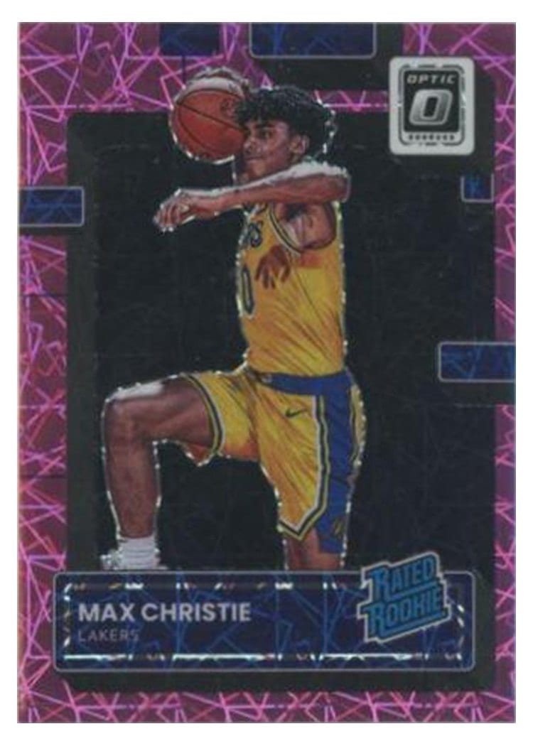 2022-23 Donruss Optic Base Set Max Christie #233 card