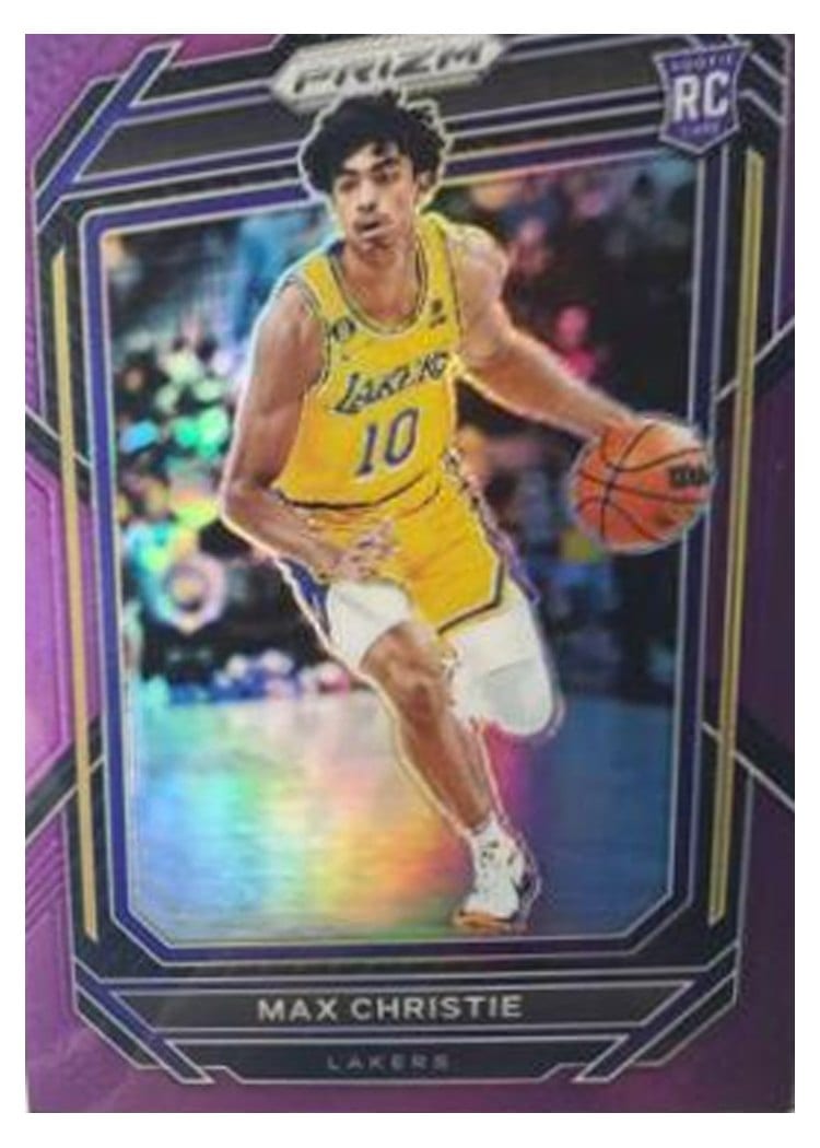 2022-23 Panini Prizm Base Set Max Christie #270 card