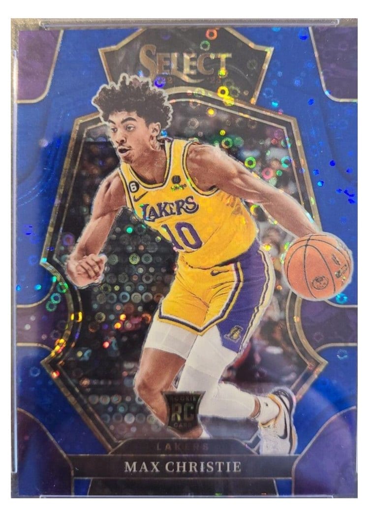 2022-23 Panini Select Base Set Max Christie #181 card