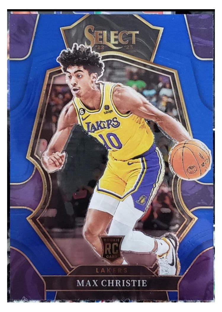 2022-23 Panini Select Base Set Max Christie #181 card