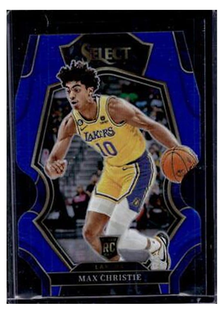 2022-23 Panini Select Base Set Max Christie #181 card