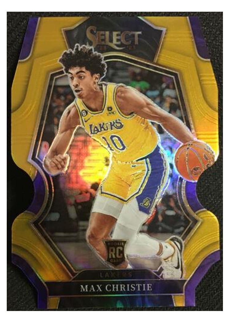 2022-23 Panini Select Base Set Max Christie #181 card