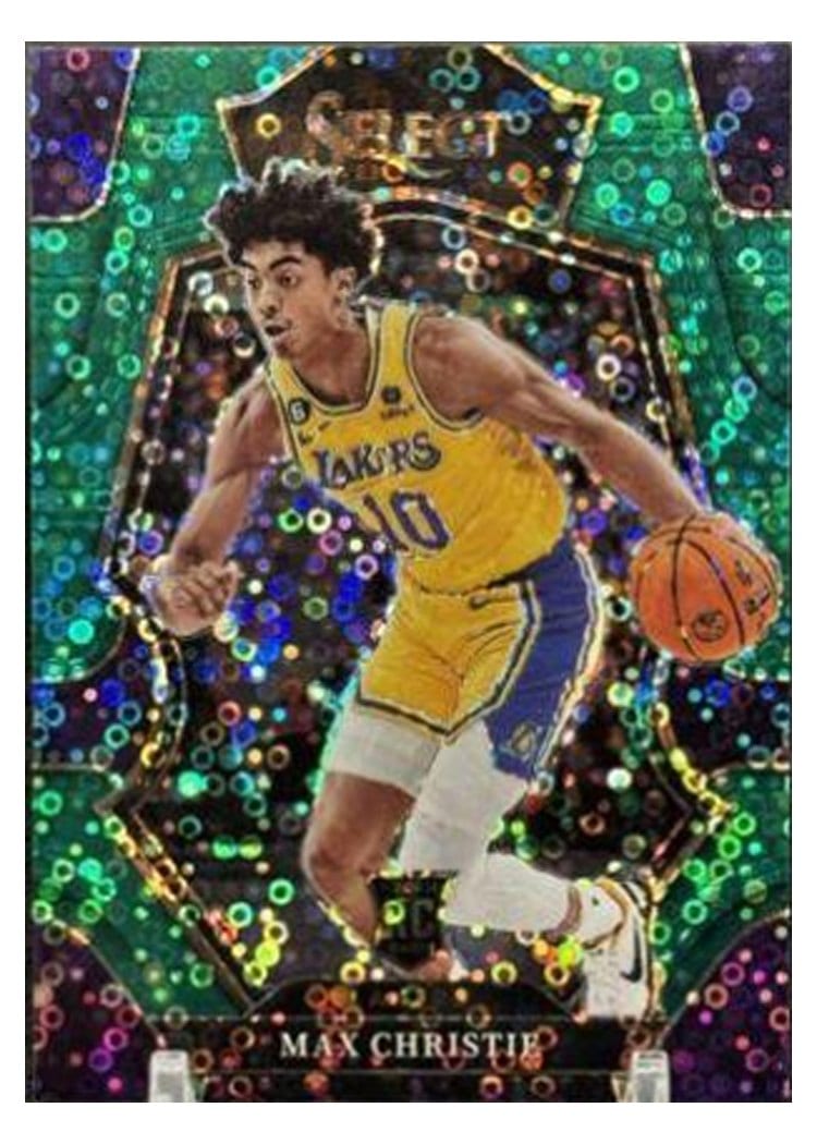 2022-23 Panini Select Base Set Max Christie #181 card