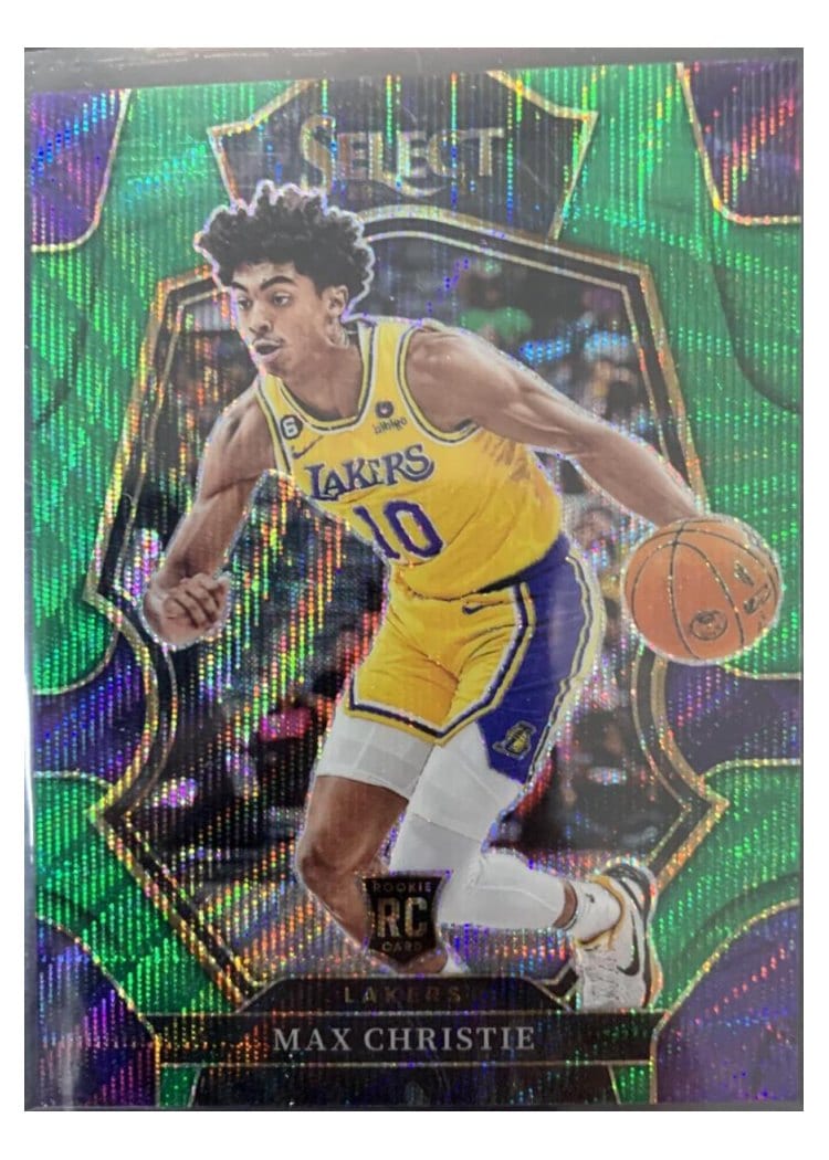 2022-23 Panini Select Base Set Max Christie #181 card