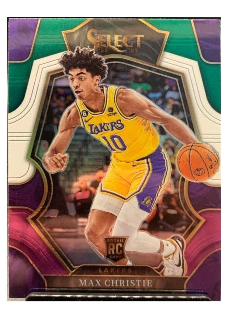 2022-23 Panini Select Base Set Max Christie #181 card