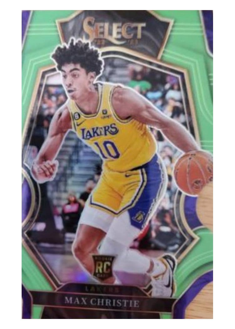 2022-23 Panini Select Base Set Max Christie #181 card