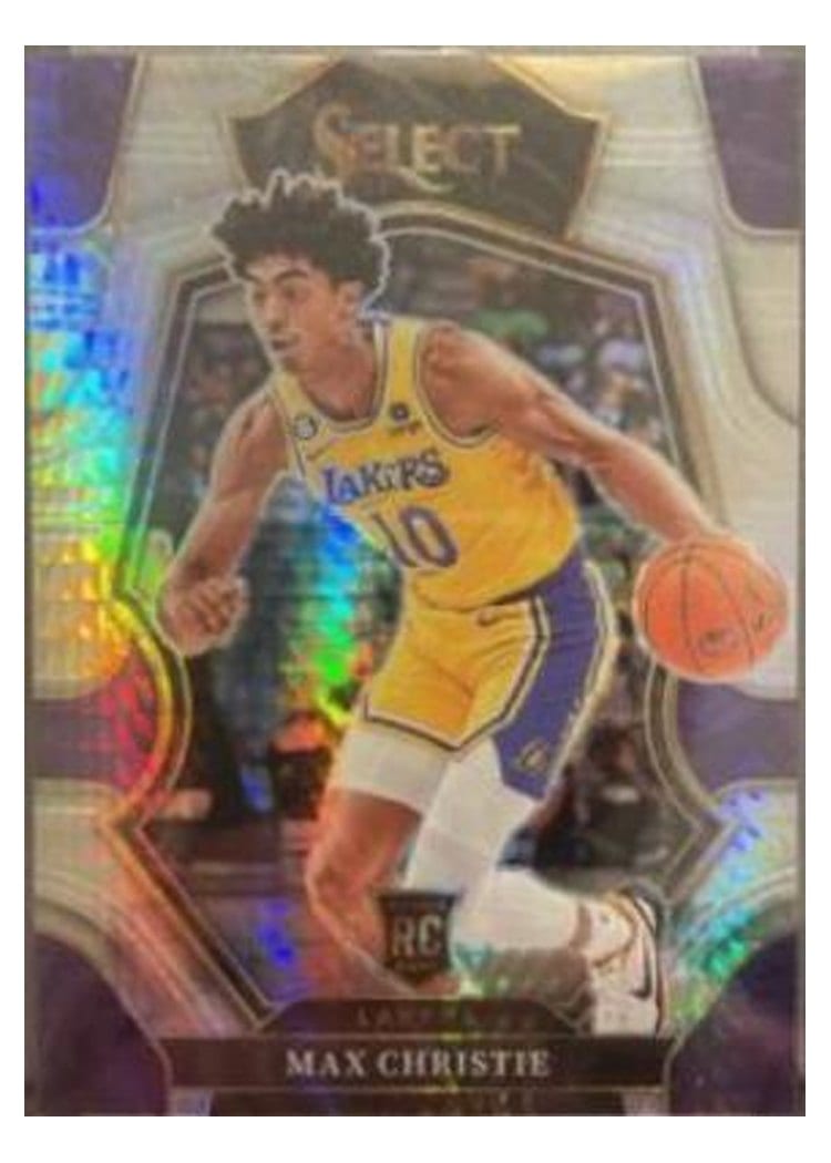 2022-23 Panini Select Base Set Max Christie #181 card
