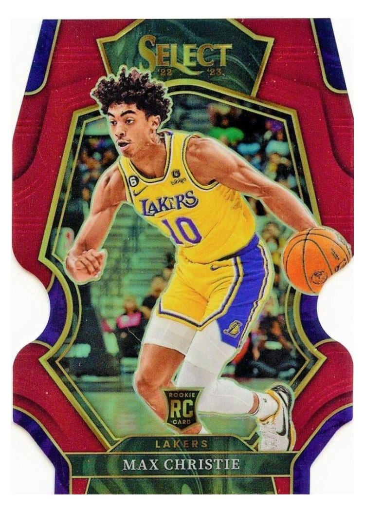 2022-23 Panini Select Base Set Max Christie #181 card