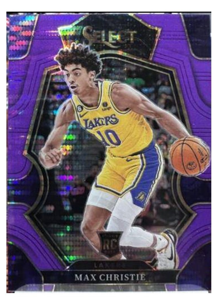 2022-23 Panini Select Base Set Max Christie #181 card
