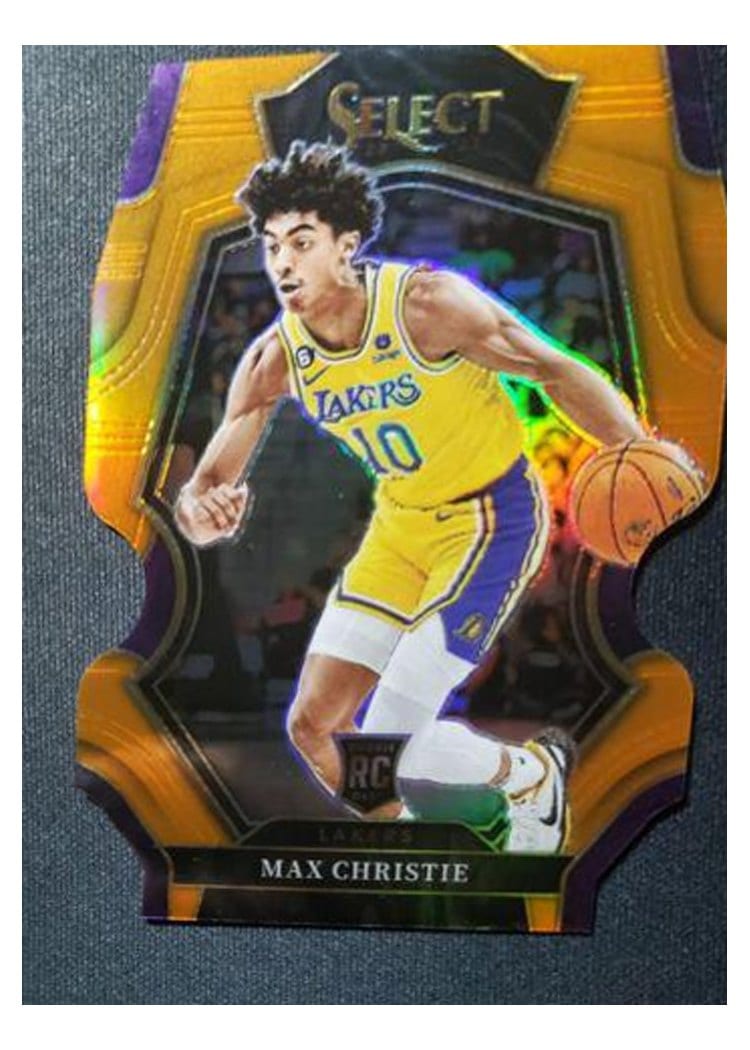 2022-23 Panini Select Base Set Max Christie #181 card