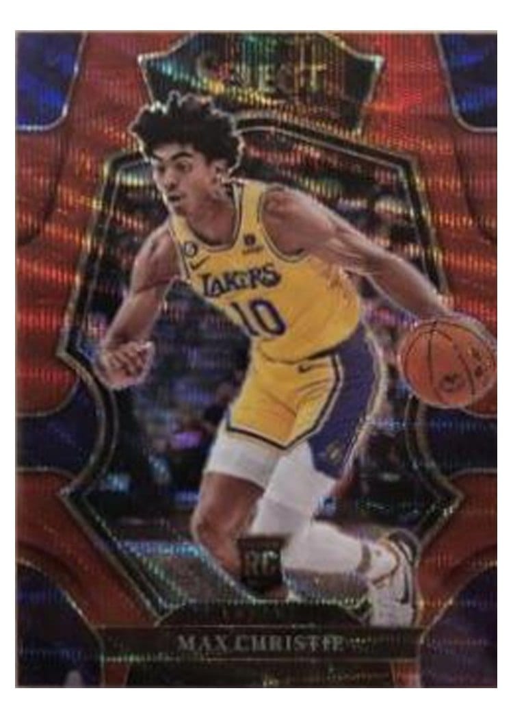 2022-23 Panini Select Base Set Max Christie #181 card