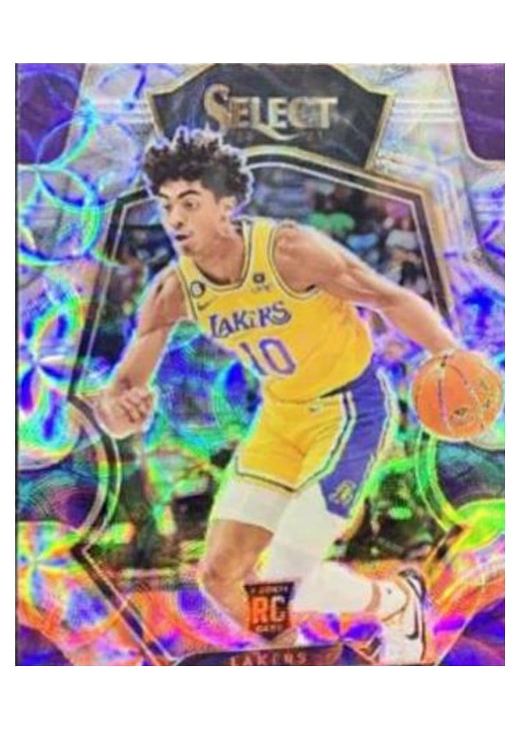 2022-23 Panini Select Base Set Max Christie #181 card