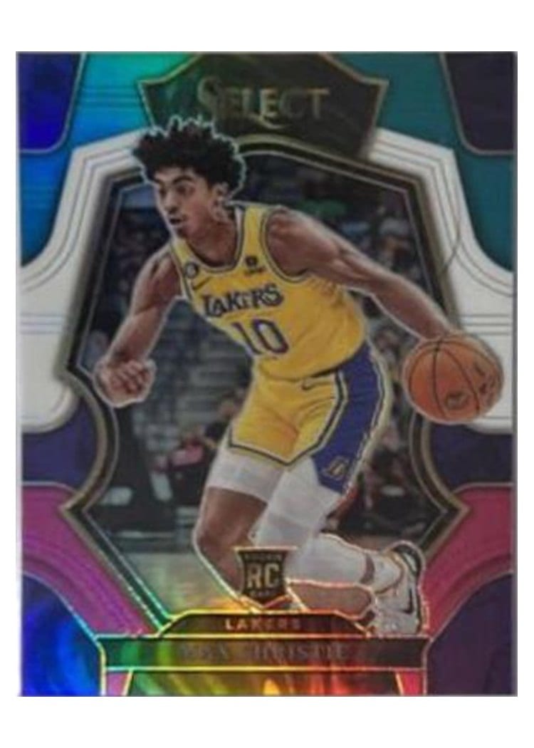2022-23 Panini Select Base Set Max Christie #181 card
