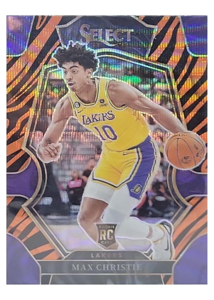 2022-23 Panini Select Base Set Max Christie #181 card