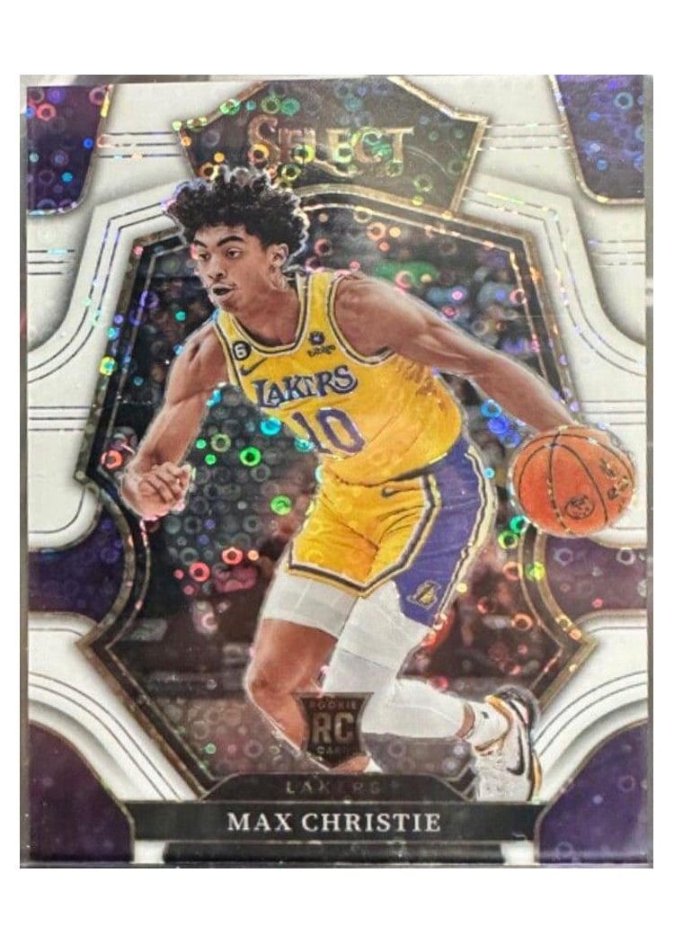 2022-23 Panini Select Base Set Max Christie #181 card