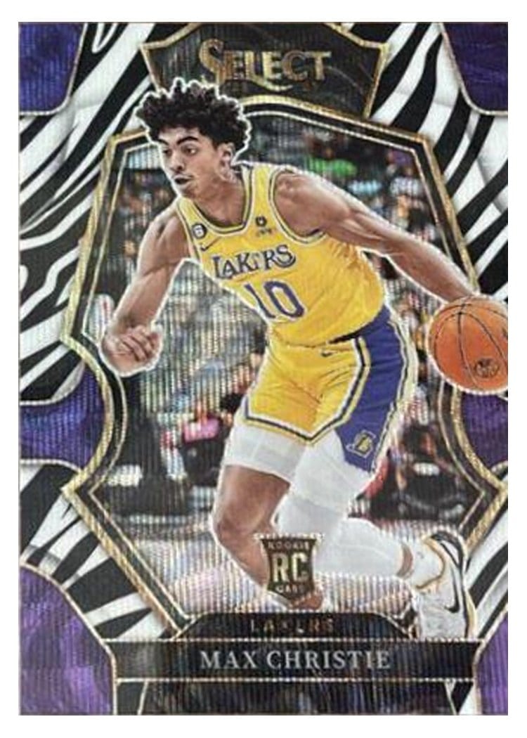 2022-23 Panini Select Base Set Max Christie #181 card