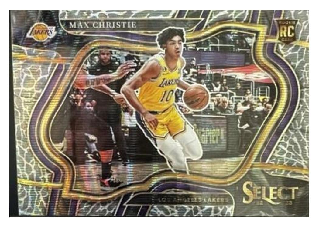 2022-23 Panini Select Base Set Max Christie #293 card
