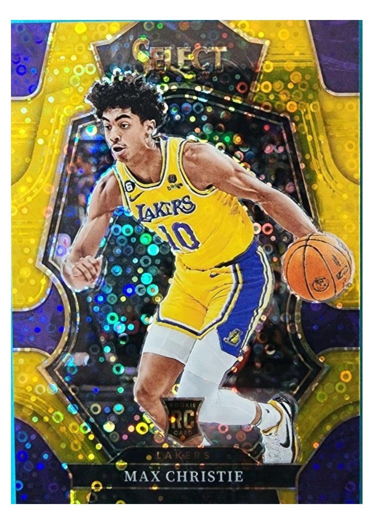 2022-23 Panini Select Base Set Max Christie #293 card